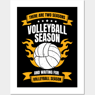 Funny Volleyball Player Season Coach Gift Posters and Art